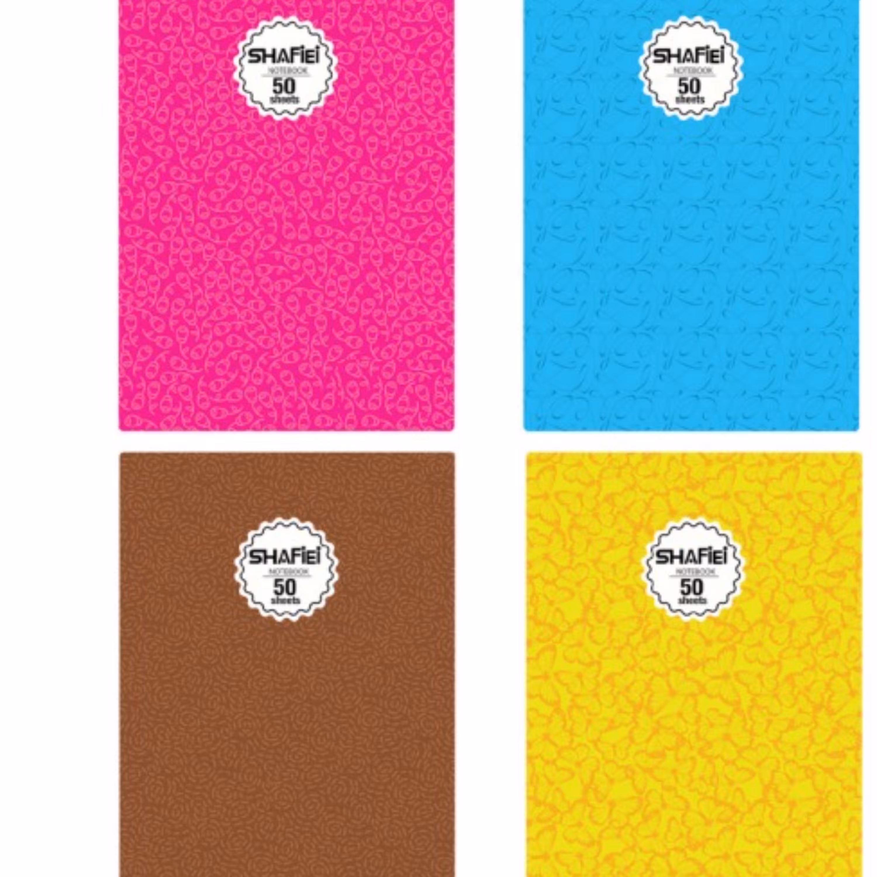 دفتر 50 برگ ته چسب دانشجویی کد 14 شفیعی