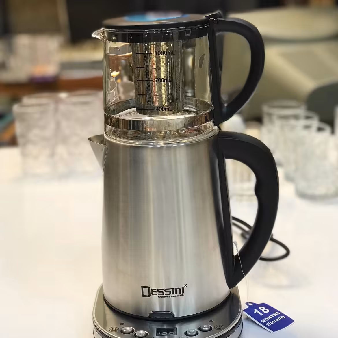 چایی ساز دسینی روی همی 2000 وات 8و1لیتر