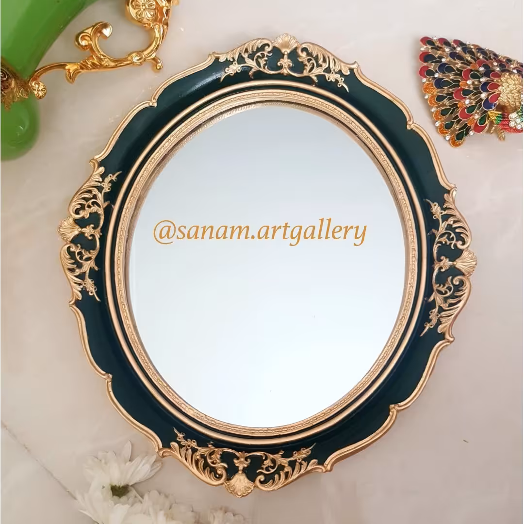 #سینی_کف آینه