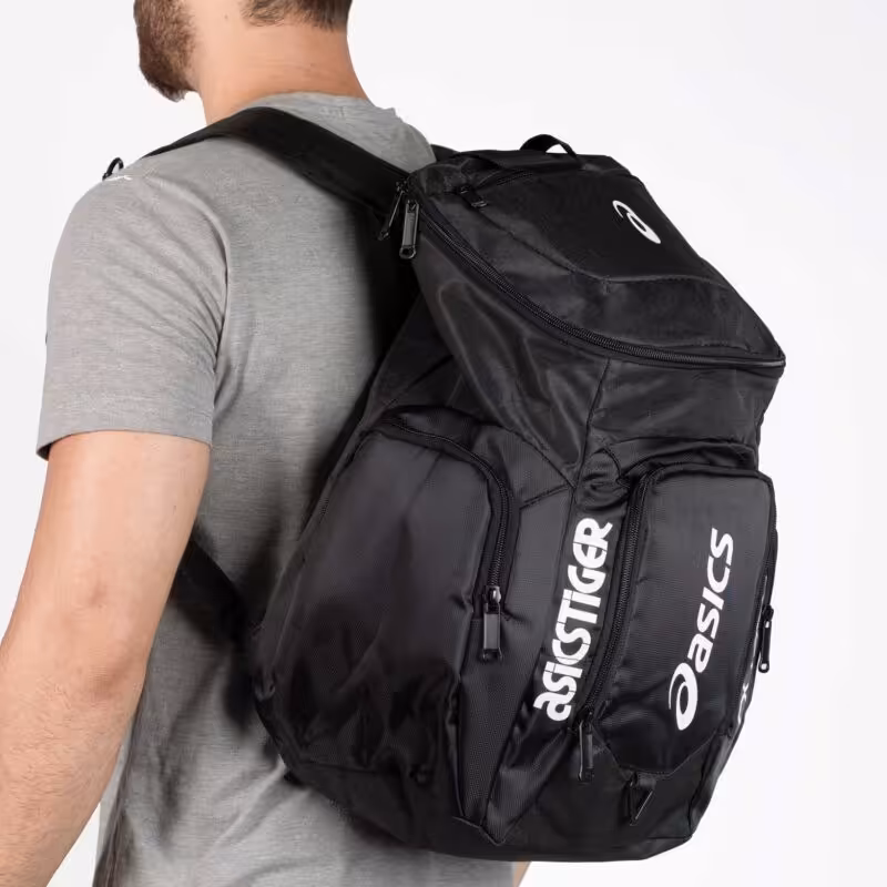 کوله پشتی ASICS مشکی جنس برزنت 