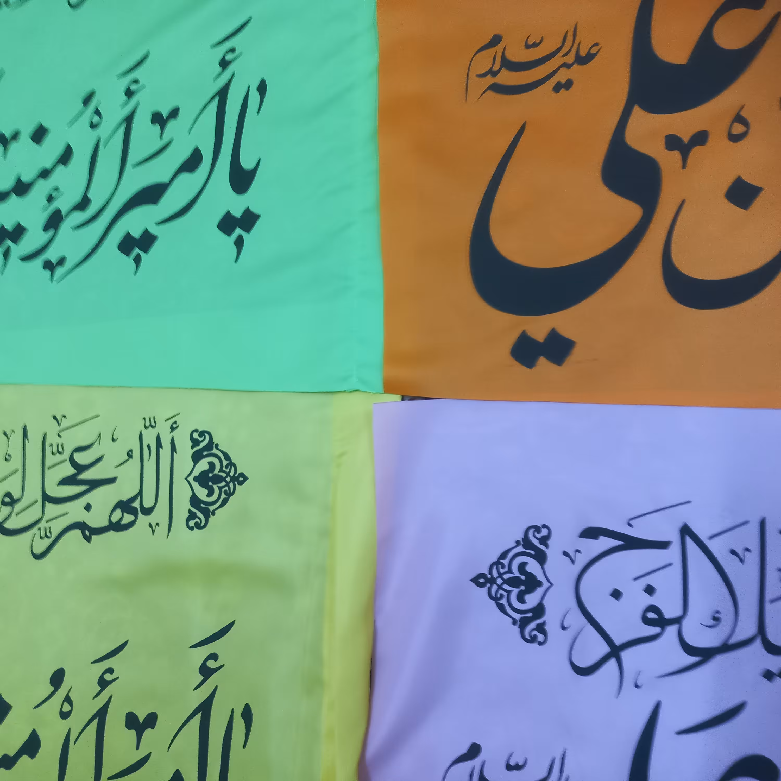 پرچم سر دری 50 در70 ساتن