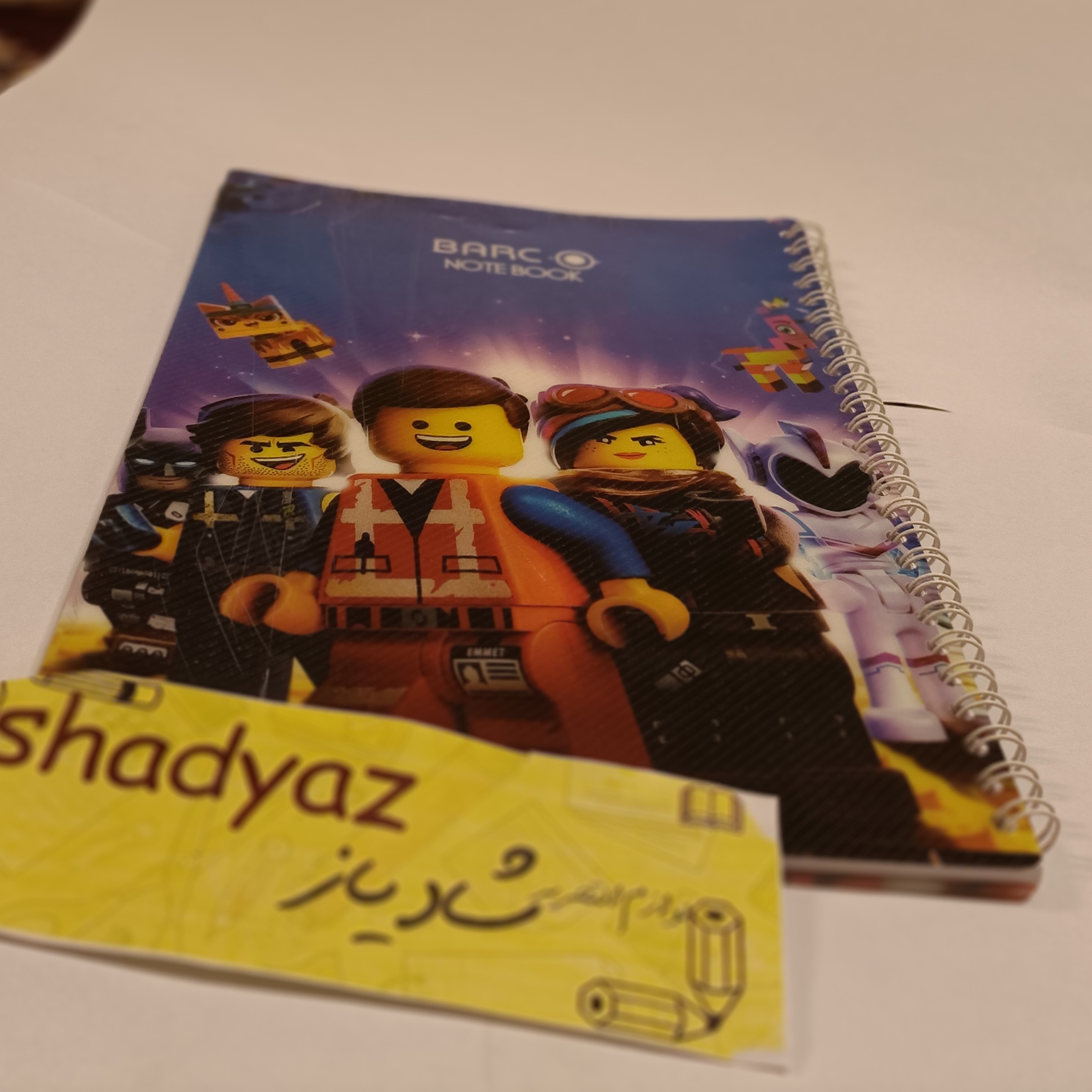 دفتر 40 برگ سیمی نقاشی جلد طلقی کد 45