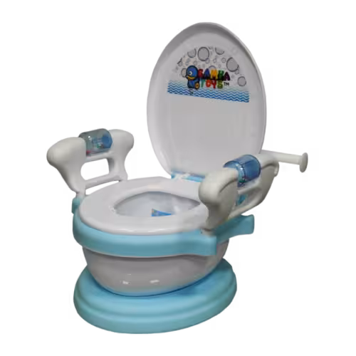 توالت فرنگي موزیکال با جا دستمال samya toys سامیا تویز | سیسکالا