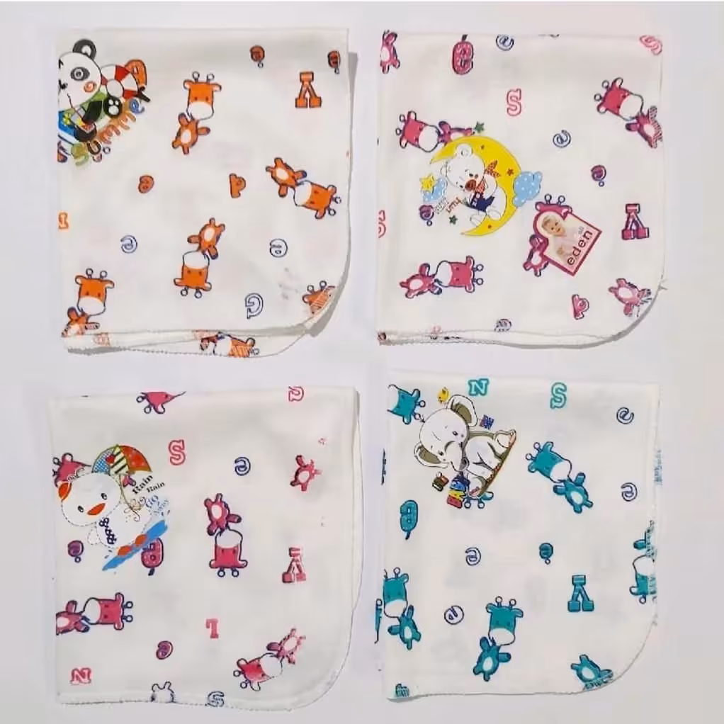 دستمال نخی نوزادی