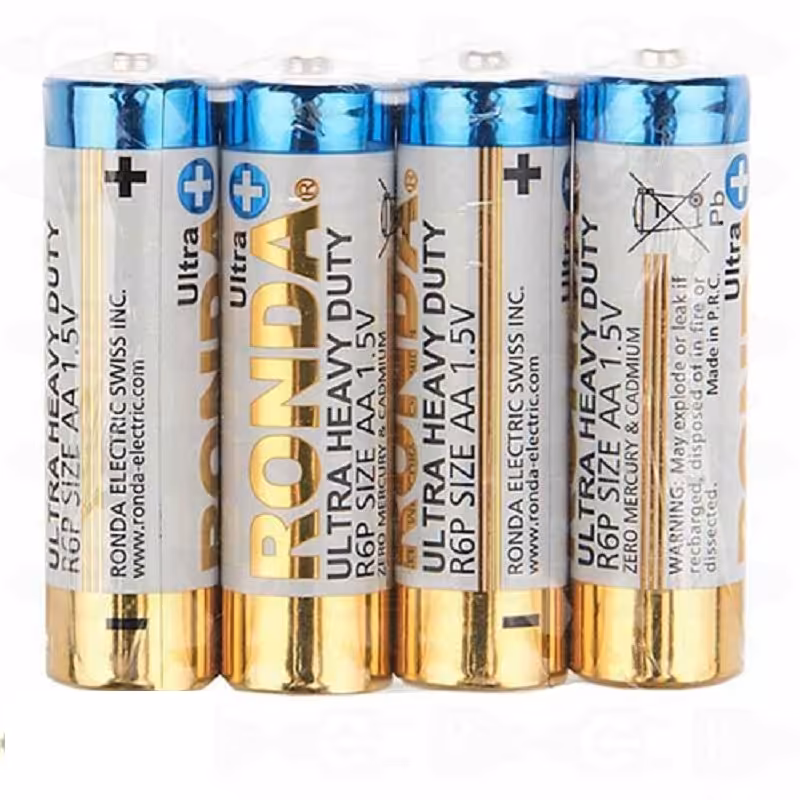 باتری قلمی AA در بسته های 4 تایی