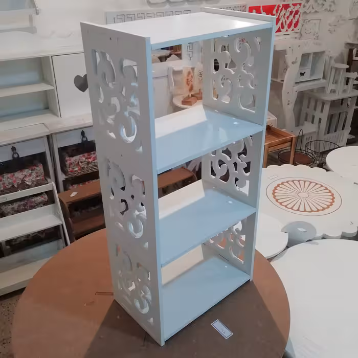 کتابخانه رو زمینی جدید قفسه دیواری رومیزی زمینی هم بصورت ایستاده و هم خوابیده با ورقهای محکم ضد آب 