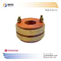 خرید اسلیپ رینگ (کلکتور) پیچ دار 2 طبقه 38*70*28 گلداستار کره | ساوا الکتریک