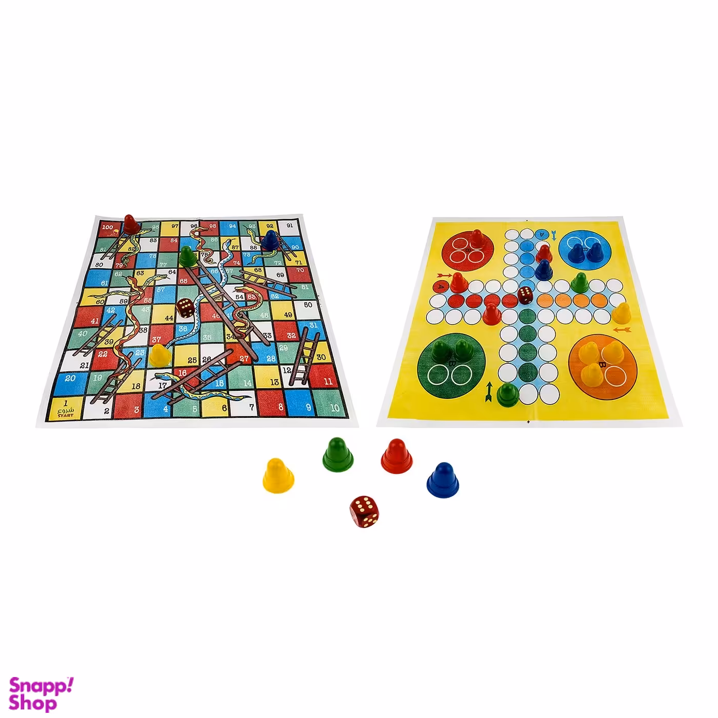 بازی منچ و مارپله فکرآوران (Fekravaran) کد 038