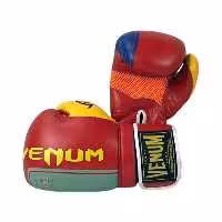 دستکش بوکس VENUM | قرمز طوسی
