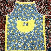 پیشبند آشپزخانه دولایه در طرح ها و رنگ های متنوع و زیبا با جنس عالی کتان نخ و قیمت مناسب فقط:30000تومان😍