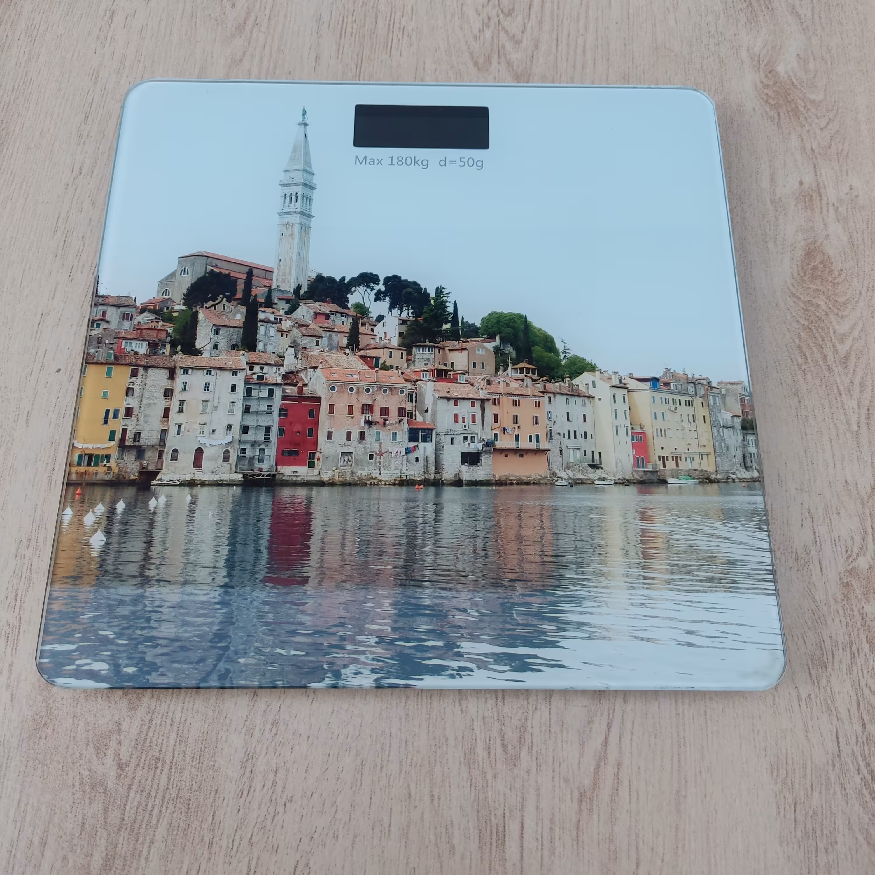 ترازو وزن کشی طرح دار  مدل iscale مدل S تحمل وزن 180 کیلوگرم (ترازو دیجیتالی)