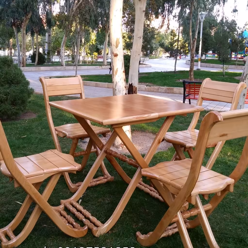 میز و صندلی تاشو