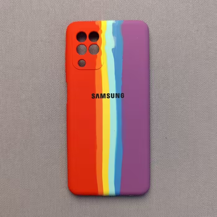 گارد قاب کاور سیلیکونی اورجینال آبرنگی پاکنی مناسب برای سامسونگ Galaxy A22 4G a224g M32 4G m324g