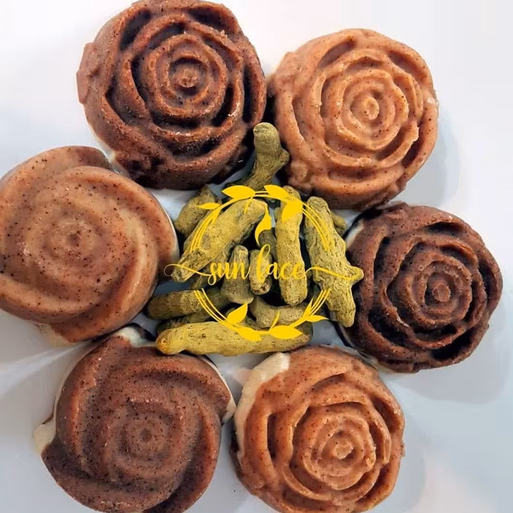 صابون زردچوبه و اسطوخودوس