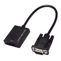 تبدیل VGA به HDMI وی نت مدل V-COVGA2HD همراه با کابل صدا