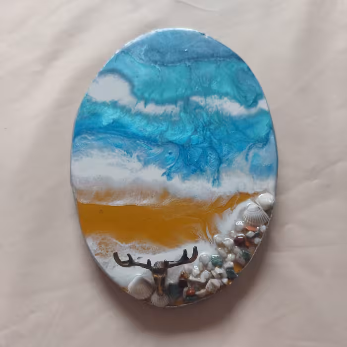 جاکلیدی دیواری رزینی