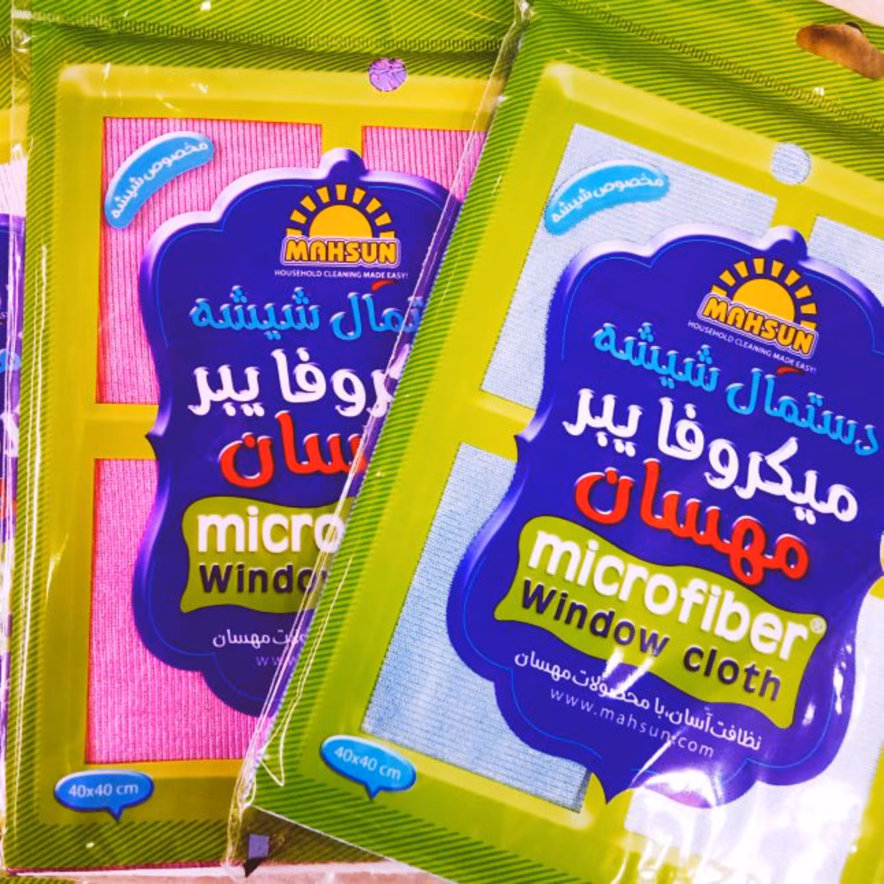 دستمال میکروفایبر مخصوص شیشه مهسان