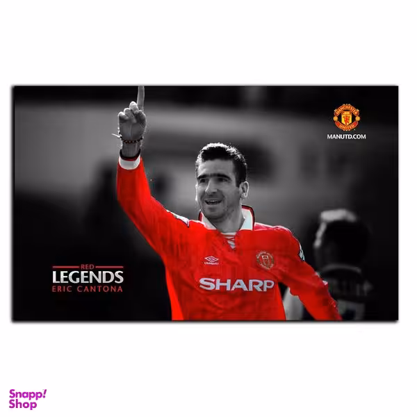 تابلو شاسی بکلیت طرح بازیکن فوتبال اریک کانتونا تیم منچستر یونایتد مدل SH-S6605