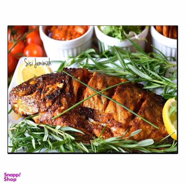 تابلو شاسی بکلیت طرح آشپزی ماهی مدل SH-12566