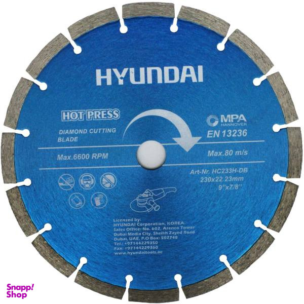 صفحه گرانیت بر هیوندای مدل HC233H-DB