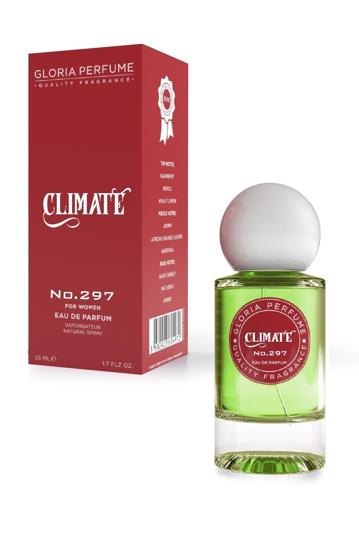 عطر زنانه آب و هوا ادوپرفیوم 55 میل Gloria Perfume