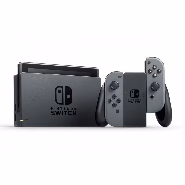 کنسول نینتندو سوییچ جوی کان خاکستری Nintendo Switch with Grey JoyCon