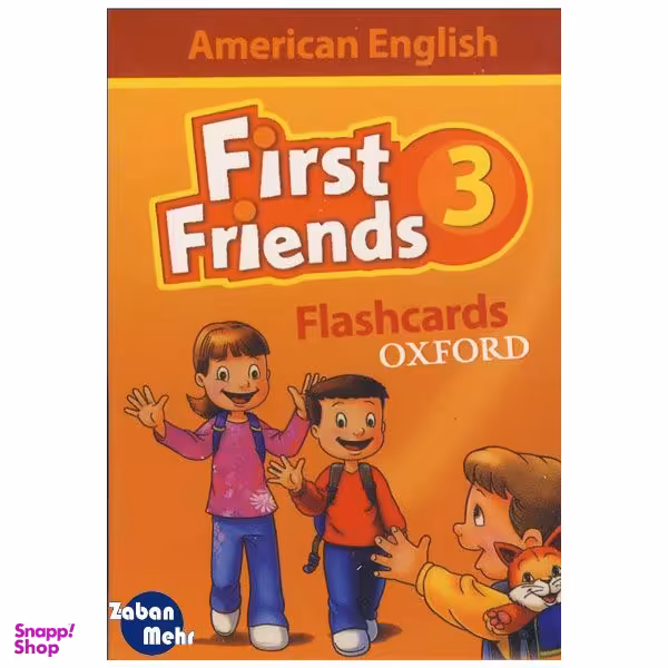 فلش کارت American First Friends 3 انتشارات زبان مهر