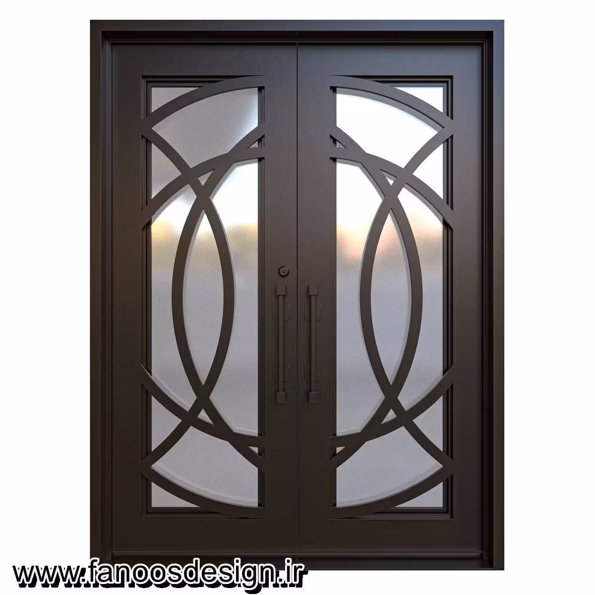 درب کلاسیک لابی آهنی کد 30721