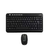 کیبورد و ماوس بی سیم ایفورتک مدل A4TECH 7600N