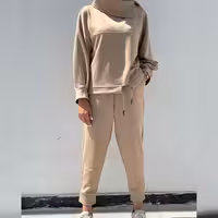 ست بلوز و شلوار غواصی درجه یک  فری سایز مناسب 36 تا 44