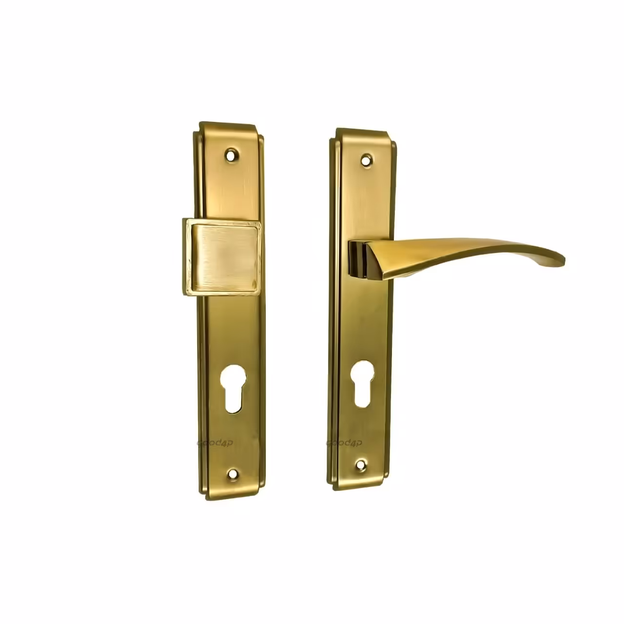 دستگیره پلاک آپارتمانی چپ زیتونی نیکو مدل 105