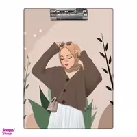 تخته شاسی بامبیلیپ طرح استایل و حجاب کد 1391431 سایز A4