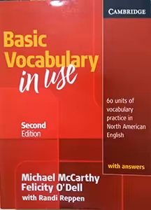 کتاب بیسیک وکبیولاری این یوز Basic Vocabulary in Use