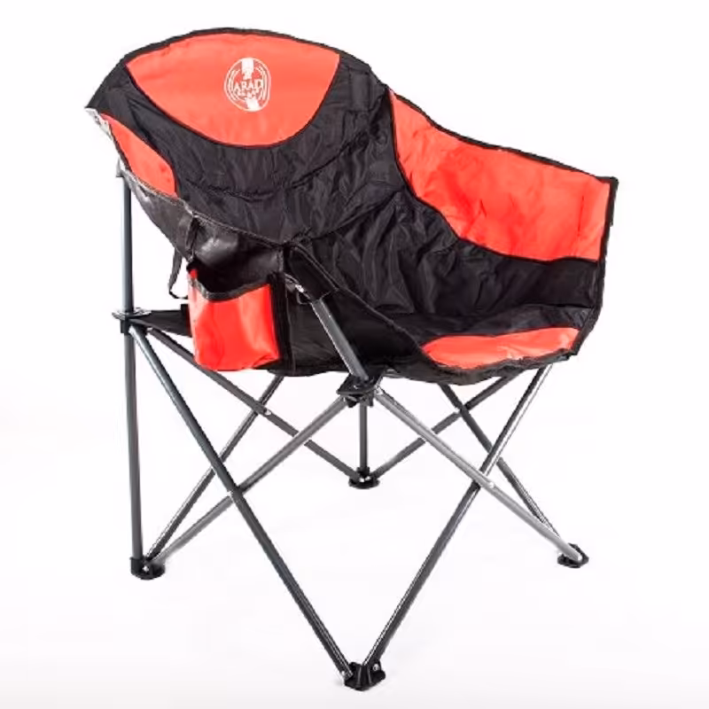 صندلی تاشو کینگ کمپ فلزی سایز بزرگ