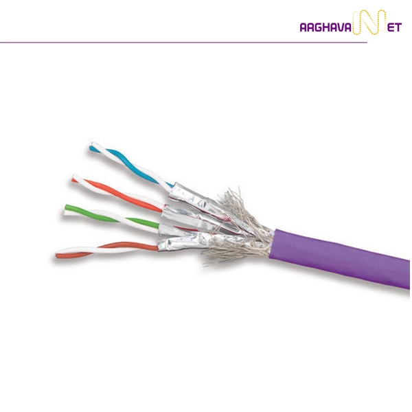 کابل شبکه لگراند Cat6a FTP روکش LSZH حلقه 500 متری | شبکه ارغوان 021-41902