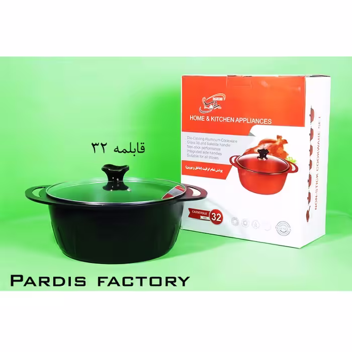 قابلمه سایز 32  نچسب گرانیتی 