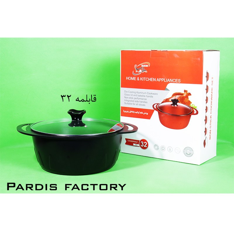 قابلمه سایز 32 نچسب گرانیتی