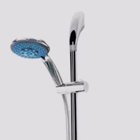 شیر آلات استاندارد کاتریج 40 کروم تمام برنج همراه علم دوش تک کاره و آبکاری ضخیم