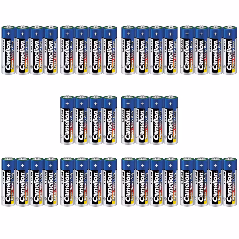 باتری قلمی کملیون مدل Super Heavy Duty بسته 40 عددی