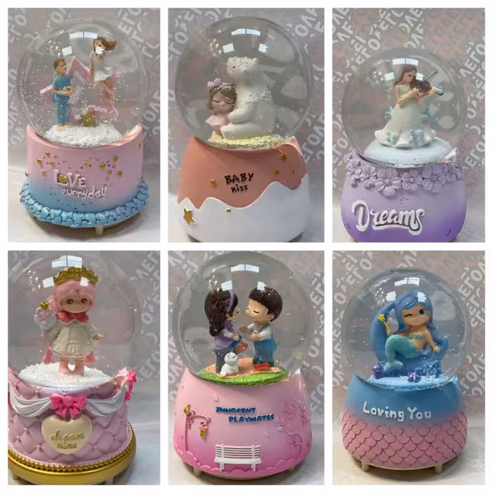 گوی موزیکال بزرگ پمپی در طرح های مختلف 