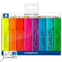 هایلایتر کلاسیک 8 رنگ استدلر staedtler