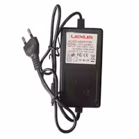 آداپتور 12 ولت 2 آمپر دو سر سیم رومیزی پلاستیکی