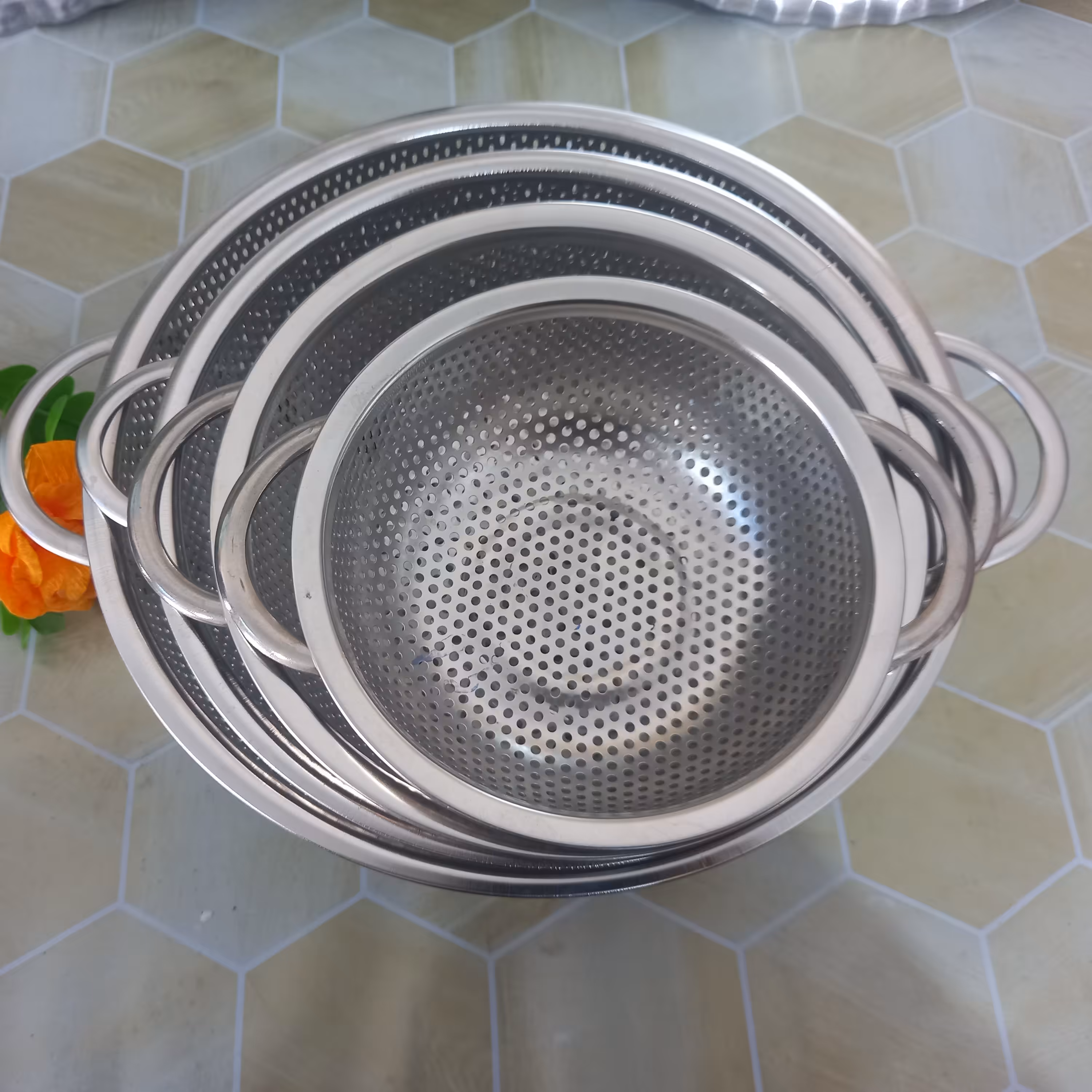 سرویس آبکش پانچی 4 عددی کوچک 