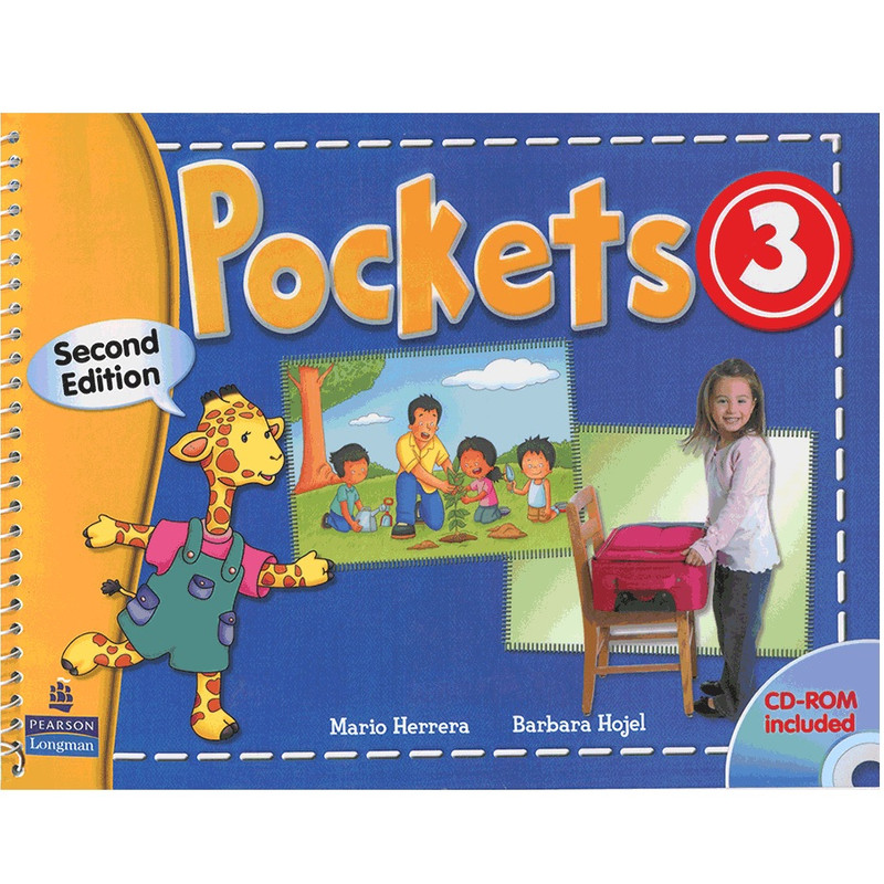 کتاب Pockets 3 Second Edition اثر Barbara Hojel انتشارات لانگمن پیرسون