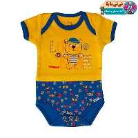 زیر دکمه دار آستین کوتاه آدمک مدل Little Bear