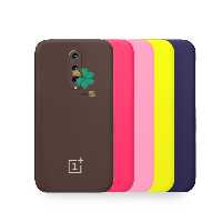 قاب گوشی وان پلاس OnePlus 8 مدل سیلیکونی محافظ لنز دار