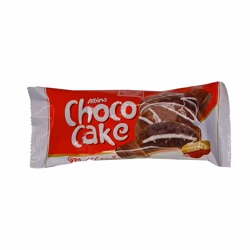  شوکوکیک روکش دار کاکائویی دوقلو شیرین عسل - 40 گرم بسته 18 عددی