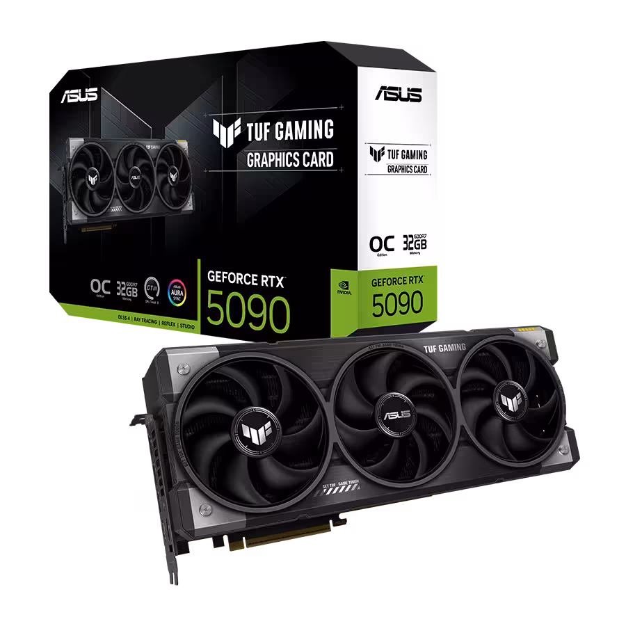 کارت گرافیک ایسوس ASUS RTX 5090 TUF Gaming OC 32GB