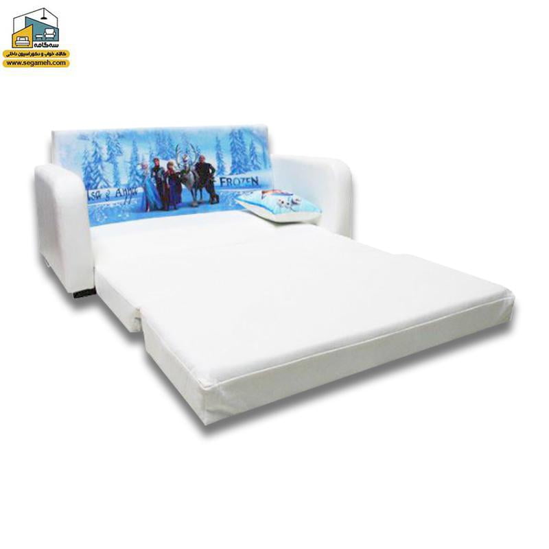 مبل تخت خواب شو کودک و نوجوان مدل فروزن
