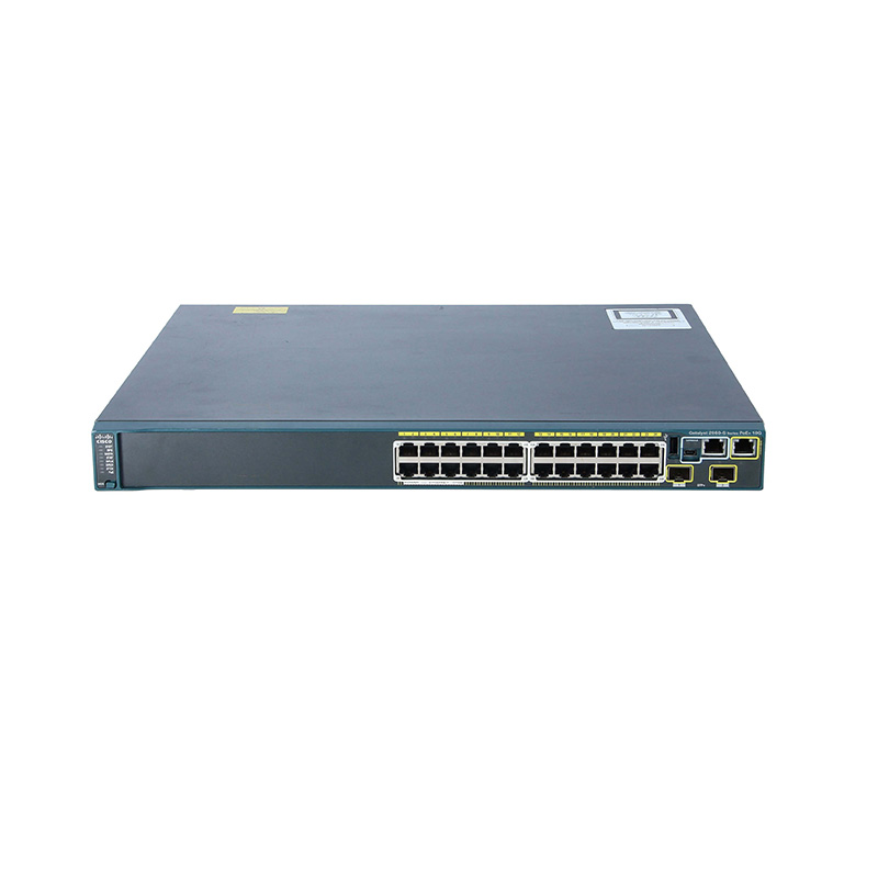 سوئیچ شبکه 24 پورت PoE سیسکو WS-C2960S-24PD-L